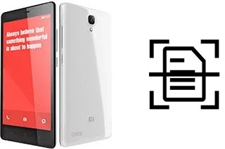 Escanear documento en un Xiaomi Redmi Note Prime