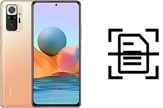 Escanear documento en un Xiaomi Redmi Note 10 Pro Max