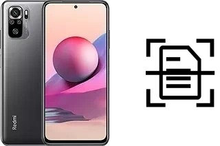 Escanear documento en un Xiaomi Redmi Note 11 SE (India)