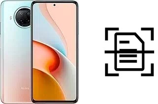 Escanear documento en un Xiaomi Redmi Note 9 Pro 5G