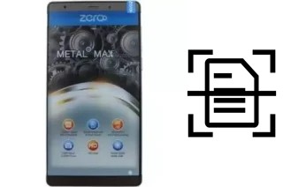 Escanear documento en un Zero Metal Max M2000