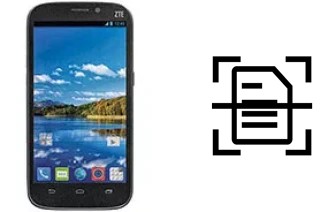 Escanear documento en un ZTE Grand X Plus Z826