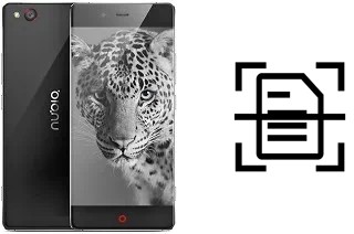 Escanear documento en un ZTE nubia Z9