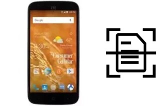 Escanear documento en un ZTE Avid 916