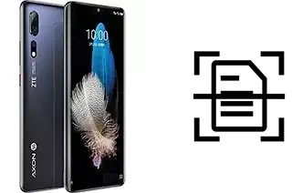 Escanear documento en un ZTE Axon 10s Pro 5G