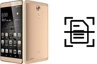 Escanear documento en un ZTE Axon Max