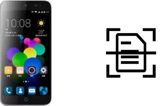 Escanear documento en un ZTE Blade A1
