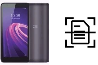 Escanear documento en un ZTE Blade A3 Lite