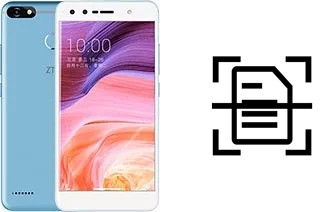 Escanear documento en un ZTE Blade A3