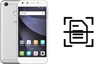 Escanear documento en un ZTE Blade A6