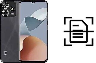 Escanear documento en un ZTE Blade A73