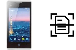 Escanear documento en un ZTE Blade G