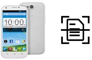 Escanear documento en un ZTE Blade Q Maxi