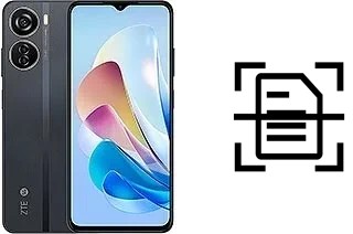 Escanear documento en un ZTE Blade V41 Vita