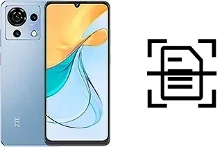 Escanear documento en un ZTE Blade V50 Vita