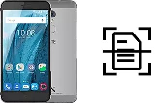 Escanear documento en un ZTE Blade V7 Plus