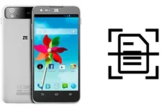 Escanear documento en un ZTE Grand S Flex