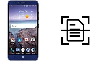 Escanear documento en un ZTE Grand X Max 2