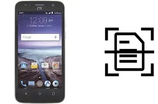 Escanear documento en un ZTE Maven