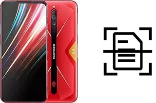 Escanear documento en un ZTE nubia Red Magic 5G