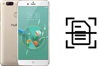 Escanear documento en un ZTE nubia Z17 mini