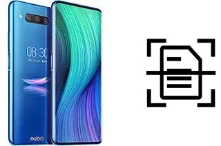 Escanear documento en un ZTE nubia Z20