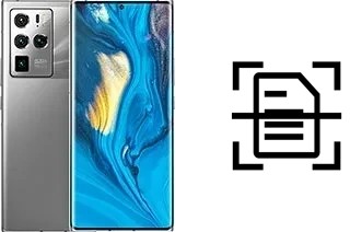 Escanear documento en un ZTE nubia Z30 Pro