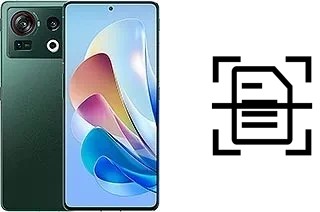 Escanear documento en un ZTE nubia Z40S Pro