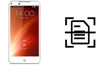 Escanear documento en un ZTE nubia Z5S