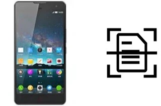 Escanear documento en un ZTE nubia Z7 Max