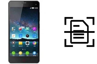 Escanear documento en un ZTE nubia Z7 mini