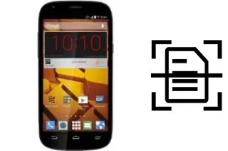 Escanear documento en un ZTE Warp Sync