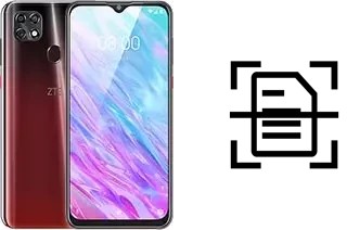 Escanear documento en un ZTE Blade 20