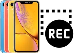 Grabar pantalla en Apple iPhone XR