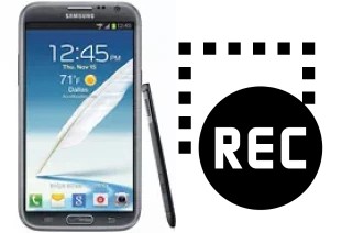 Grabar pantalla en Samsung Galaxy Note II CDMA