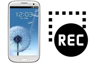 Grabar pantalla en Samsung I9300I Galaxy S3 Neo