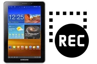 Grabar pantalla en Samsung P6810 Galaxy Tab 7.7