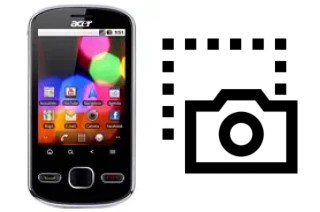 Captura de pantalla en Acer beTouch E140