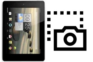 Captura de pantalla en Acer Iconia Tab A1-810