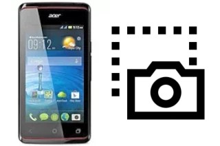 Captura de pantalla en Acer Liquid Z200