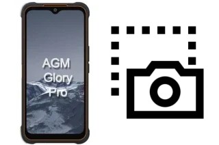 Captura de pantalla en AGM GLORY PRO