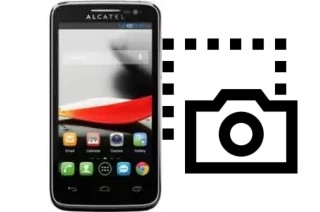 Captura de pantalla en Alcatel OneTouch Evolve