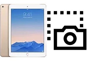 Captura de pantalla en Apple iPad Air 2