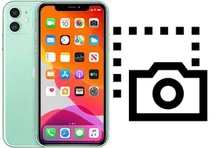 Captura de pantalla en Apple iPhone 11