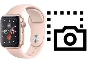 Captura de pantalla en Apple Watch Series 5 Aluminum