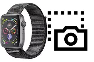 Captura de pantalla en Apple Watch Series 4 Aluminum