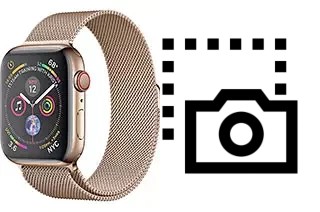 Captura de pantalla en Apple Watch Series 4