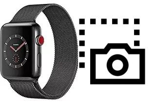 Captura de pantalla en Apple Watch Series 3