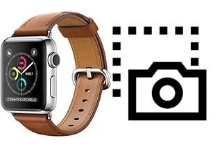 Captura de pantalla en Apple Watch Series 2 38mm