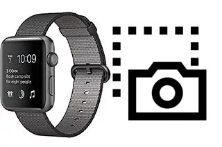 Captura de pantalla en Apple Watch Series 2 Sport 42mm